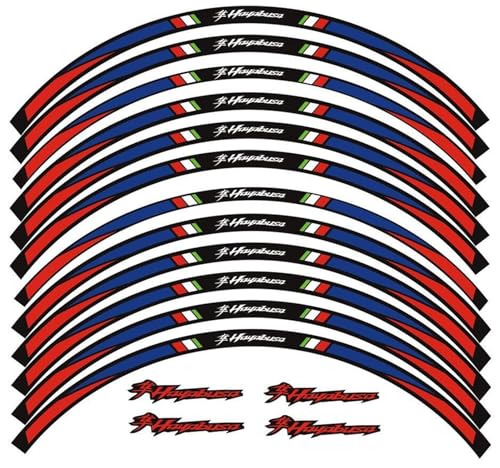 Bandes jante Suzuki Hayabusa GSX1300R autocollants de bande pour vos sorties moto