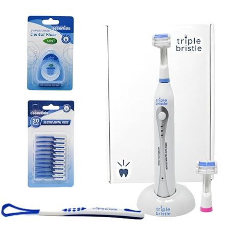 Triple bristle amazon Clearance
