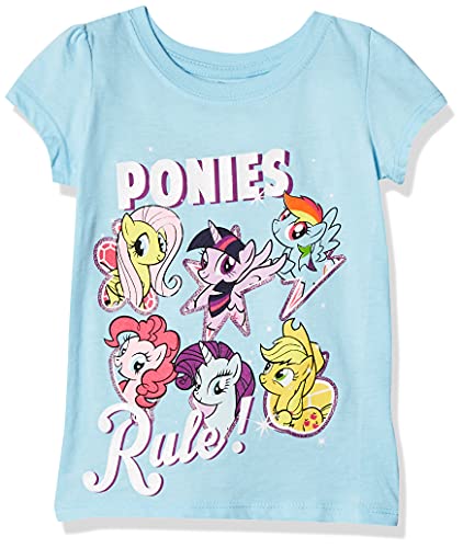 My Little Pony Girls' Best Friends Forever Short Sleeve Puff Tee