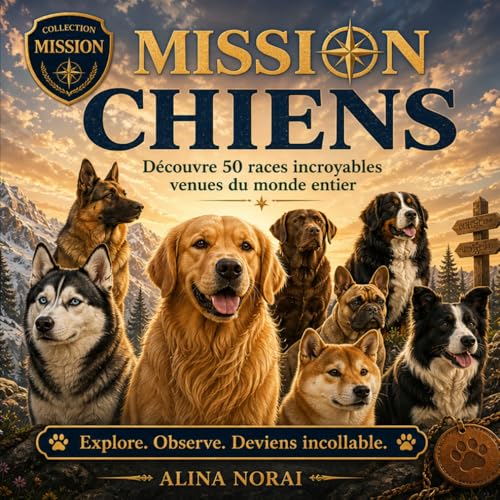 Mission Chiens: Découvre 50 races incroyables venues du monde entier