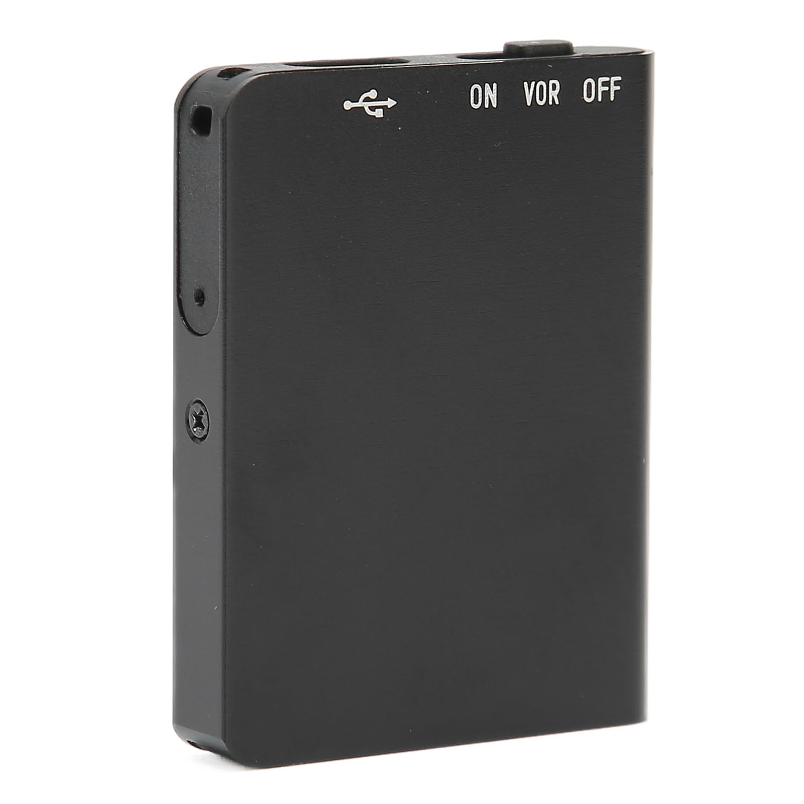 Registratore Ultra Sottile Q61 da 16 GB, Registratore Vocale Digitale Portatile con Controllo Vocale a un Tasto, Batteria Incorporata di Grande capacità, per Interviste, Riunioni,