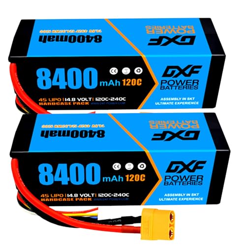 DXF 2 Paquete 4S 8400mAh 14.8V 120C...