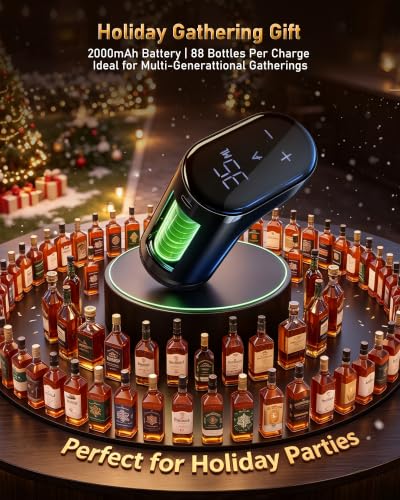 Electric Whisky Dispenser,Wine Aerator,Liquor Decanter,Alcohol Pourer-Black - image 5