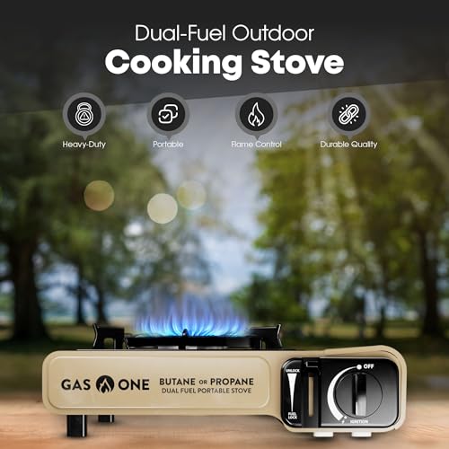 GasOne Dual Fuel Portable Camp Stove