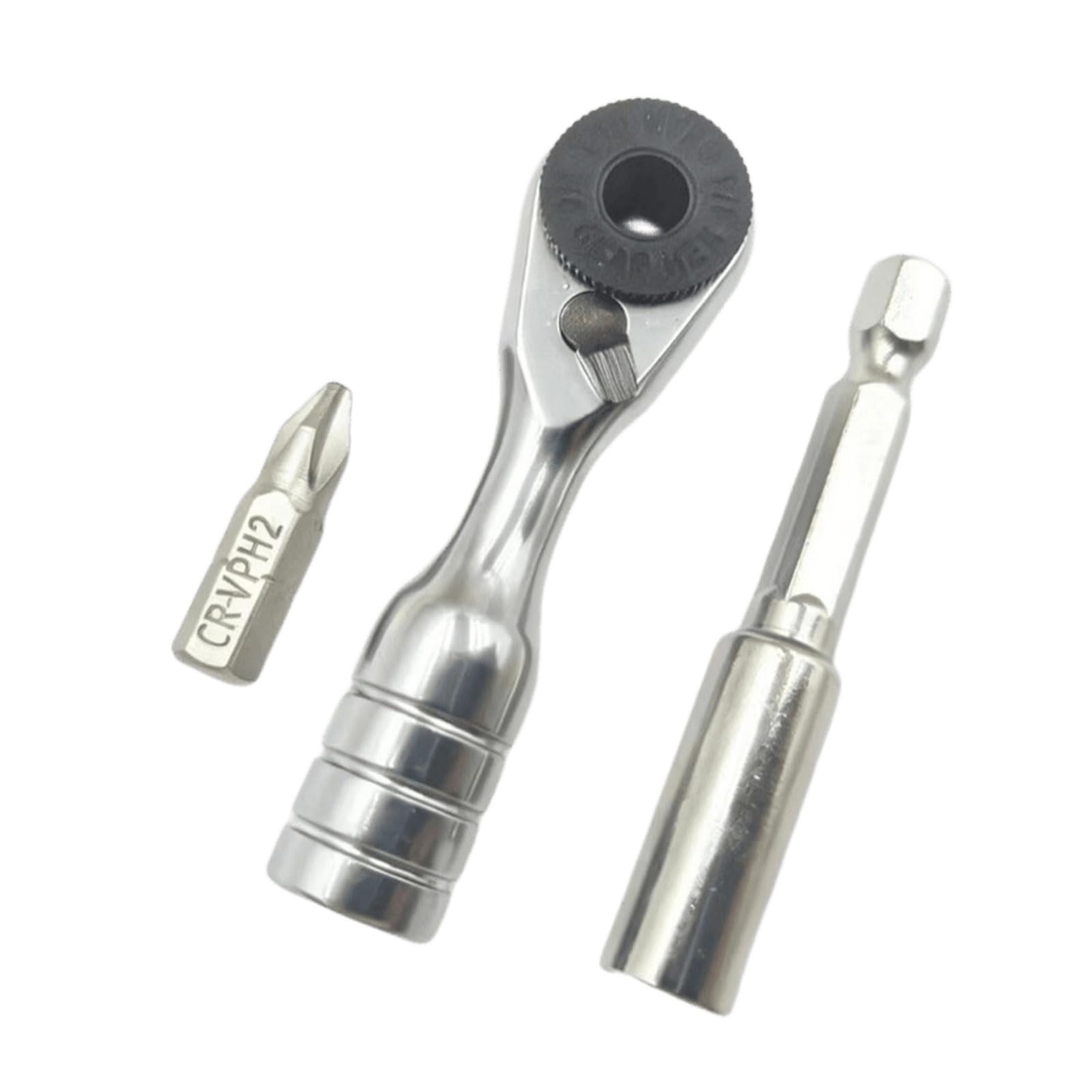 Alloy Steel Miniature 1 / 4Inch Ratchets Wrench 60 Tooth Gear Systems Ideal for Mechanics and Handcraft Project Miniature Ratchets Wrench