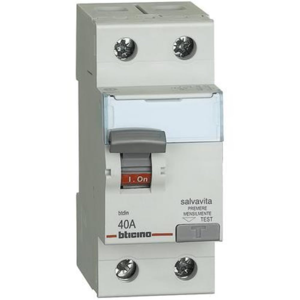 BTicino G723A40 Interruttore Differenziale Salvavita 2P Tipo A In= 40A