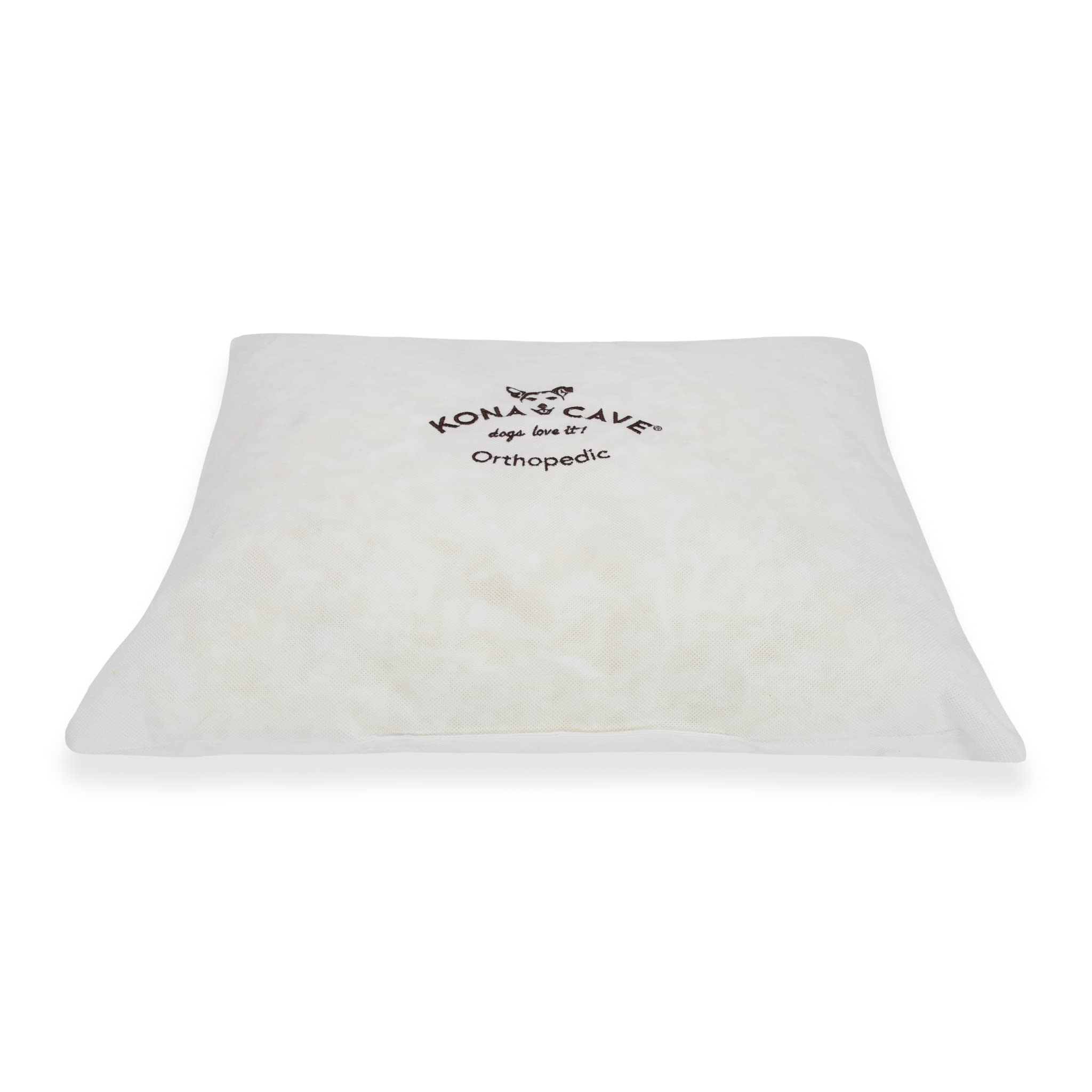 Cojín ortopédico de espuma viscoelástica para camas de perros y gatos, apoyo extra para perros grandes y viejos (mediano/mediano (75 x 65 cm)