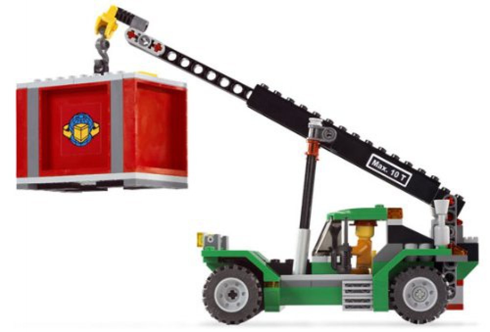 Amazon.co.jp: レゴ (LEGO) シティ コンテナスタッカー 7992 : おもちゃ