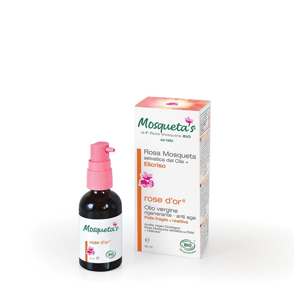 Olio di rosa d'oro 30 ml. Bio