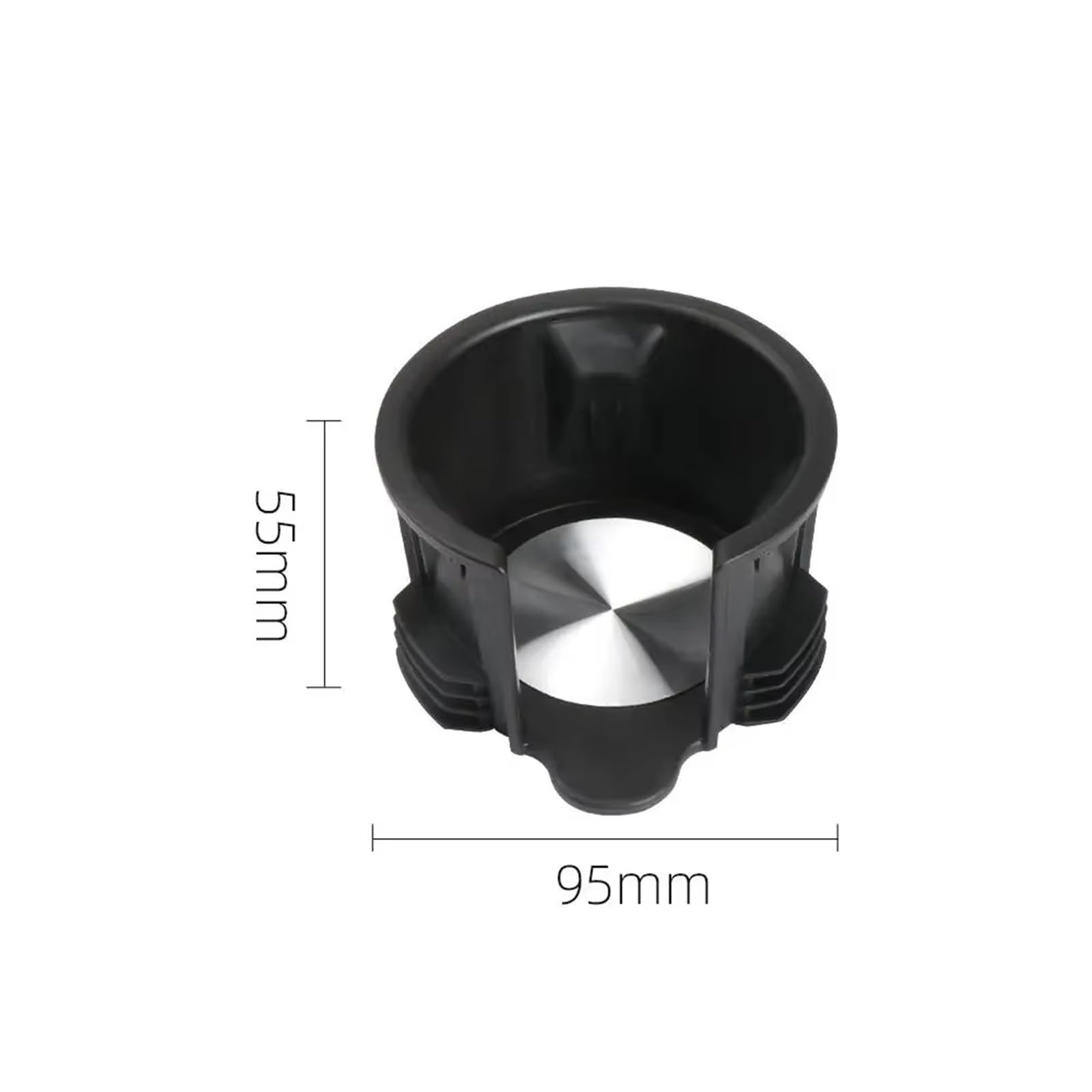 Kompatibel Mit Land Für Rover LR3/ Für Discovery 3/LR4/LR2/Range Für Rover Mittelkonsole Vorne Getränkehalter Liner LR087454 Getränkehalter Auto(2pcs)