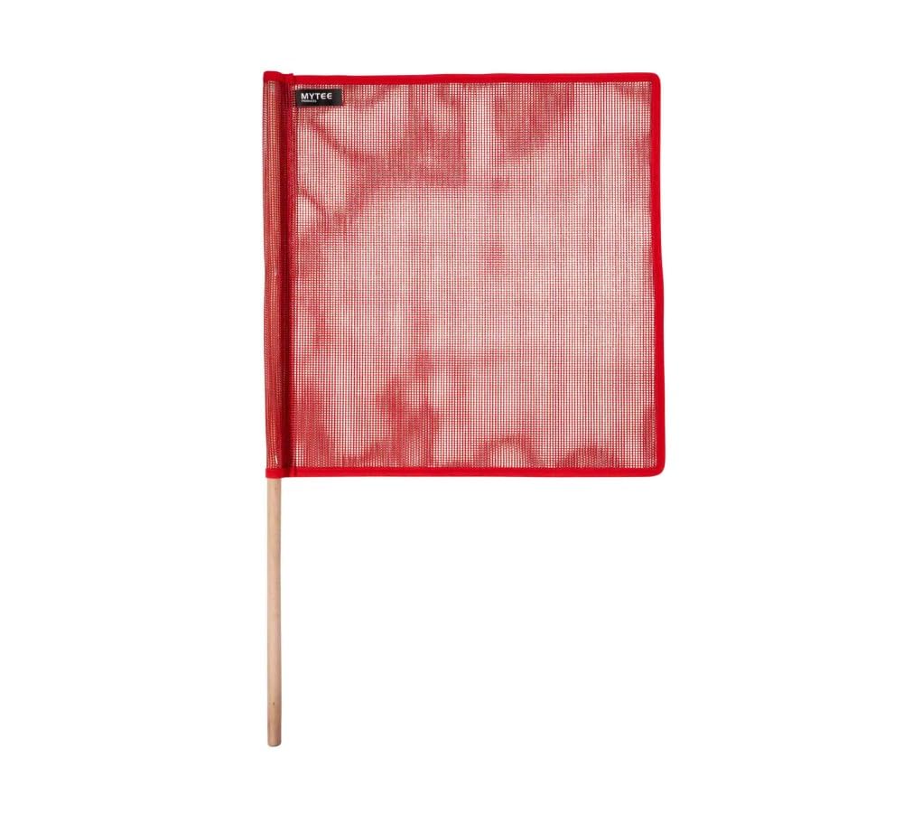 Mytee Products 15 Pcs Magnetic Oversize Load Sign Kit - 2 Mesh Oversized Load Banner, 8 Pcs Mesh Warning Flag w/Wood Dowel & Wire Loop, 1 Bag & 4 Magnetic Flag Holder for Construction, Pedestrian Sign — Amazon image 10