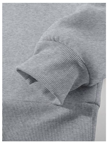 SOLY HUX Sweatshirts for Men Letter Print Drop Shoulder Long Sleeve Casual Pullover Tops3