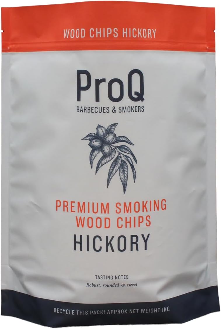 ProQ Smoking Wood Chips - Hickory - Bag (400g)
