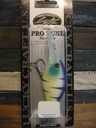 Leurre à manivelle Lucky Craft Flat CB DR Pro Tune Series 1/2 oz