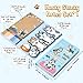 Xqumoi I Just Really Like Siberian Husky Sticky Notes Set, 550 Sheets, Cute Husky Self-Stick Notes Pads Animal Divider Tabs Bundle Writing Memo Pads Page Marker Back to School Office Supplies Gift