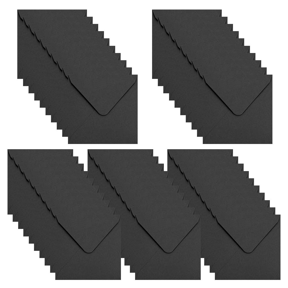 ZSUIQIN 50 Pcs Mini Envelopes, for Weddings and Festive Occasions