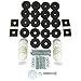 Omix | 12201.01 | Body Tub Mounting Kit | OE Reference: 10599050 | Fits 1941-1975 Willys / Jeep CJ