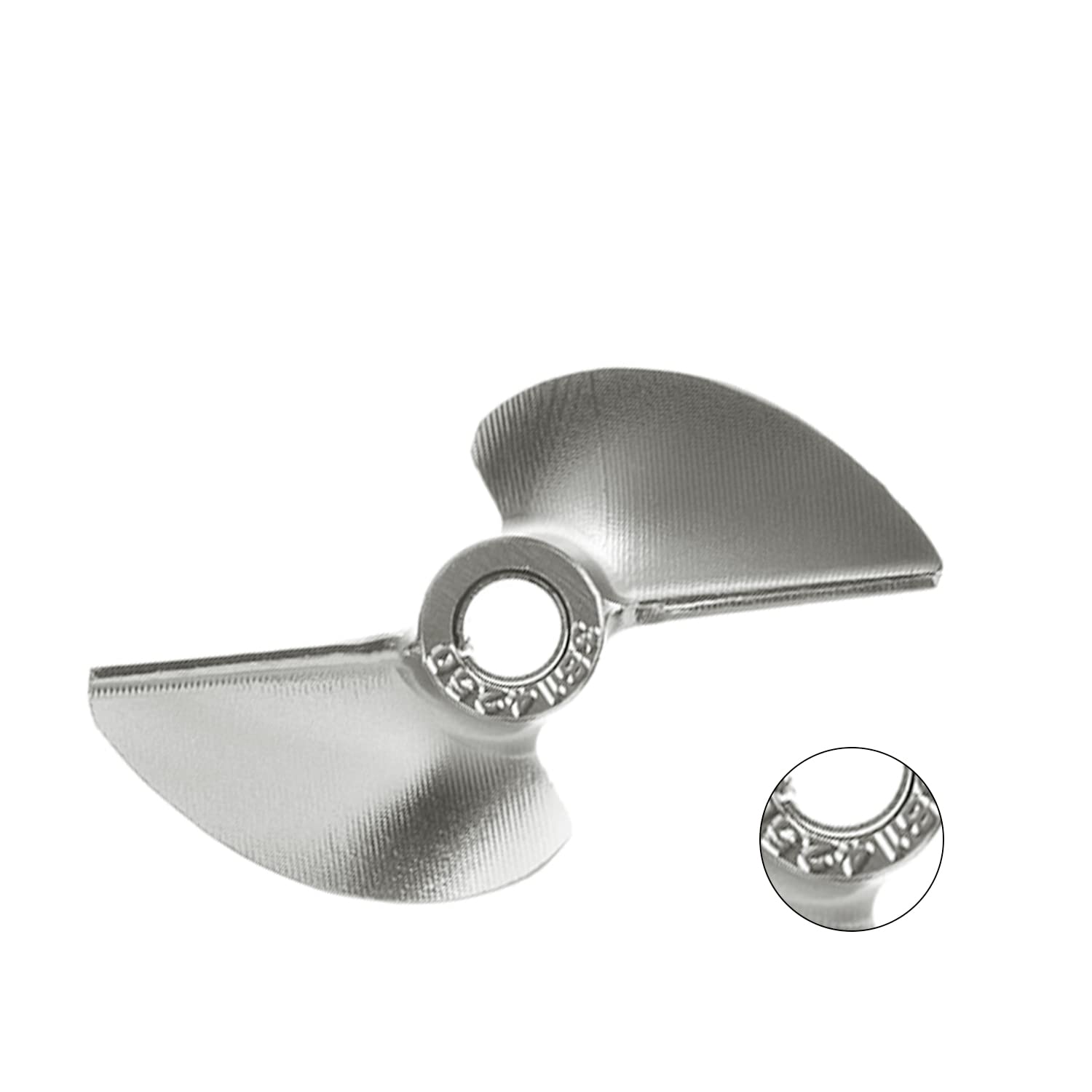 Amazon.co.jp: Fielect 2枚羽根プロペラ 船模型 RCボートプロペラ