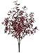 Windowbox 48 INCH Outdoor Artificial Maple Bush -Burgundy