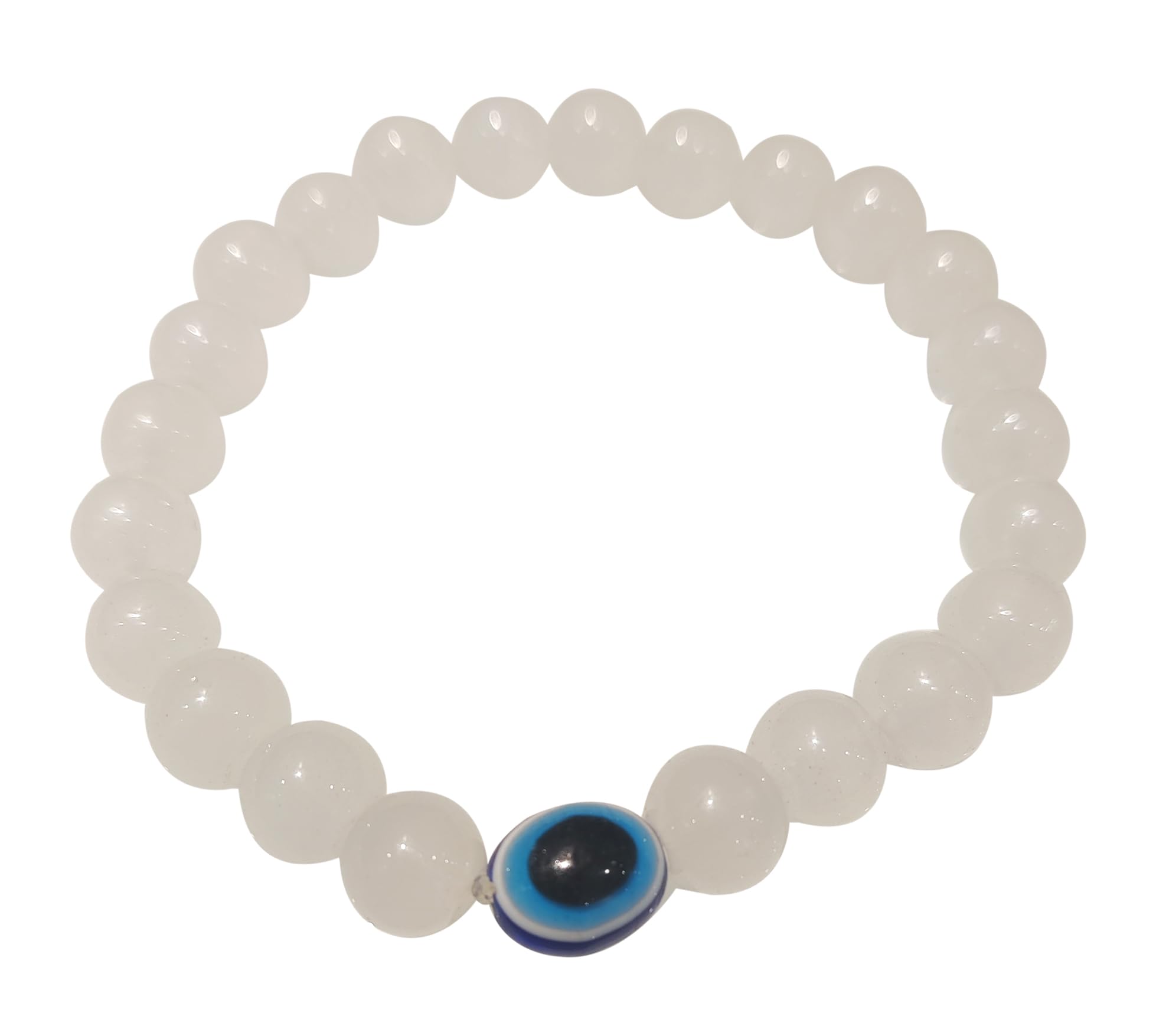 LA BELLEZA Adjustable Stretchable Elastic Evil Eye Crystal charm Bracelet (B0CQCR7K2M) Amazon Price History, Amazon Price Tracker