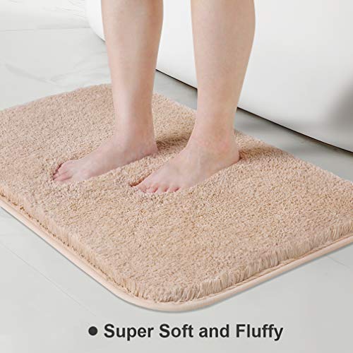 Badmat, badmat, ZARCKER, dik, ruig, zacht, zeer absorberend, machinewasbaar, badmatten voor badkamerdecor, bad, douche… - Image 5