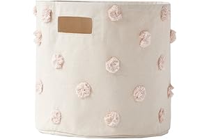 Pehr Baby Pom Pom Bin, Blush