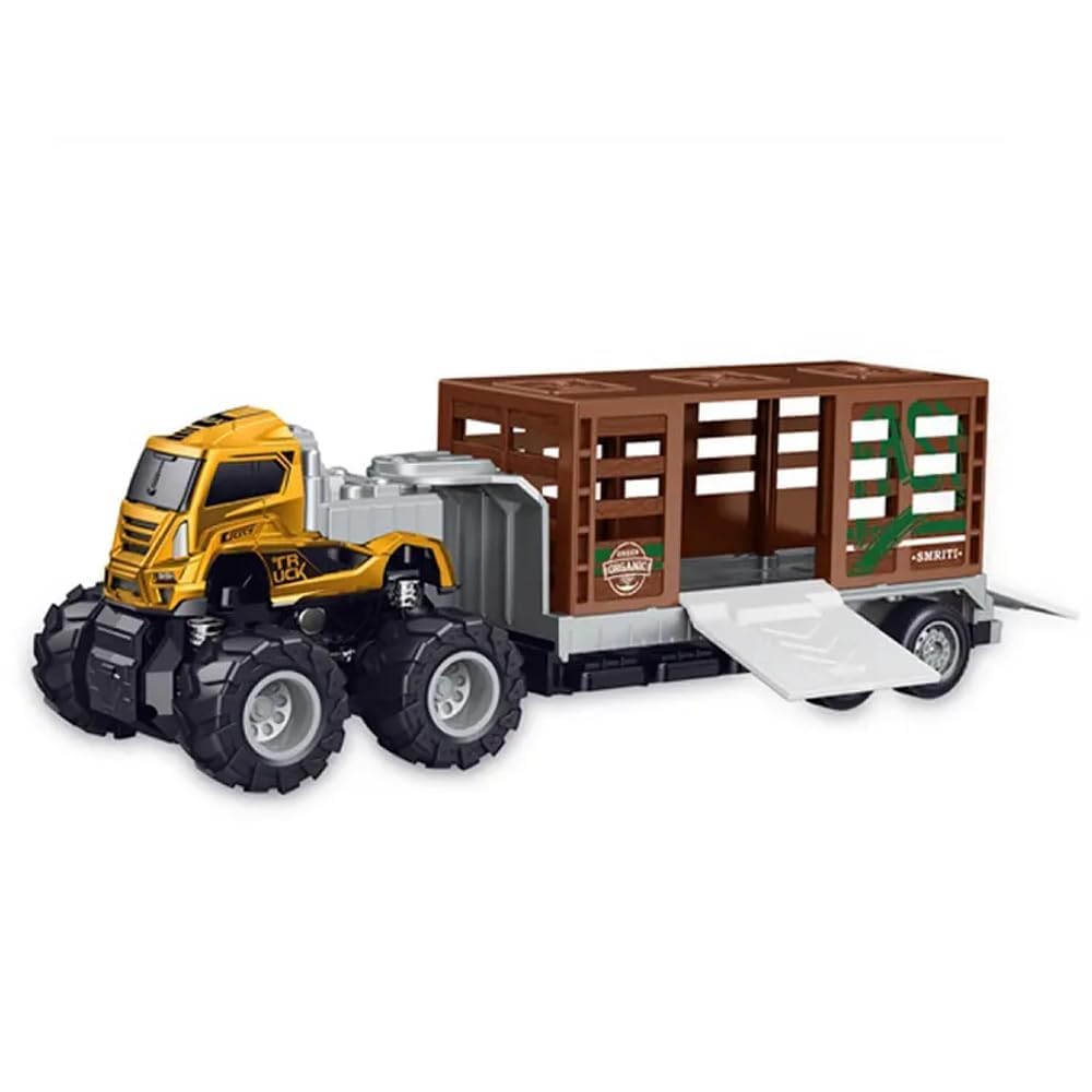 DIKUJI ENTERPRISE™ Transportation Truck Toys Diecast Alloy Logistic Big Truck Toys with Friction Powered Miniature Toy for Kids Boys and Girls Best Gift Truck Toys (B0D37VW4D9) Amazon Price History, Amazon Price Tracker