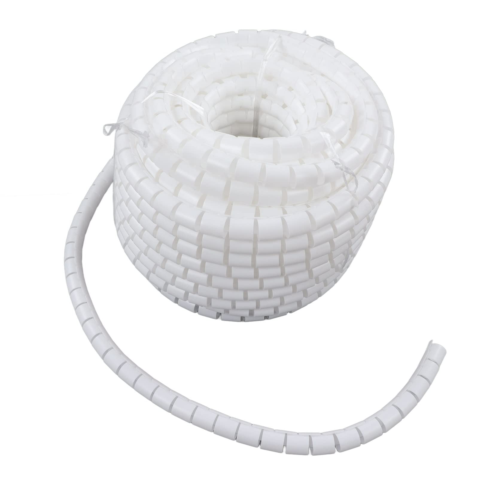 Cocoarm Organizzatore di Cavi a Spirale Avvolgicavo a Spirale in PE da 40 a 257 Fahrenheit Fascio Protettivo di Cavi Flessibili per di Computer Linee Elettriche di Rete Tubi e Macchine dell'acqua