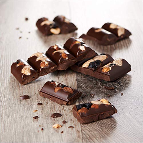 Nestlé L'Atelier Pure Chocolade Reep Bosbes Hazelnoot Amandel - voordeelverpakking - doos met 10 chocoladerepen - Afbeelding 5