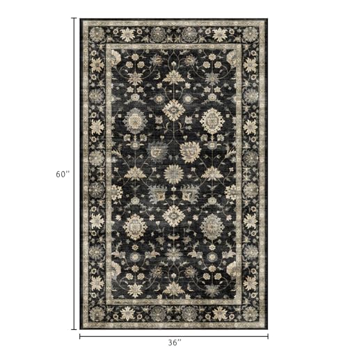 Tapete rectangular LUXRUG 91x152 cm lavable antideslizante miniatura 2
