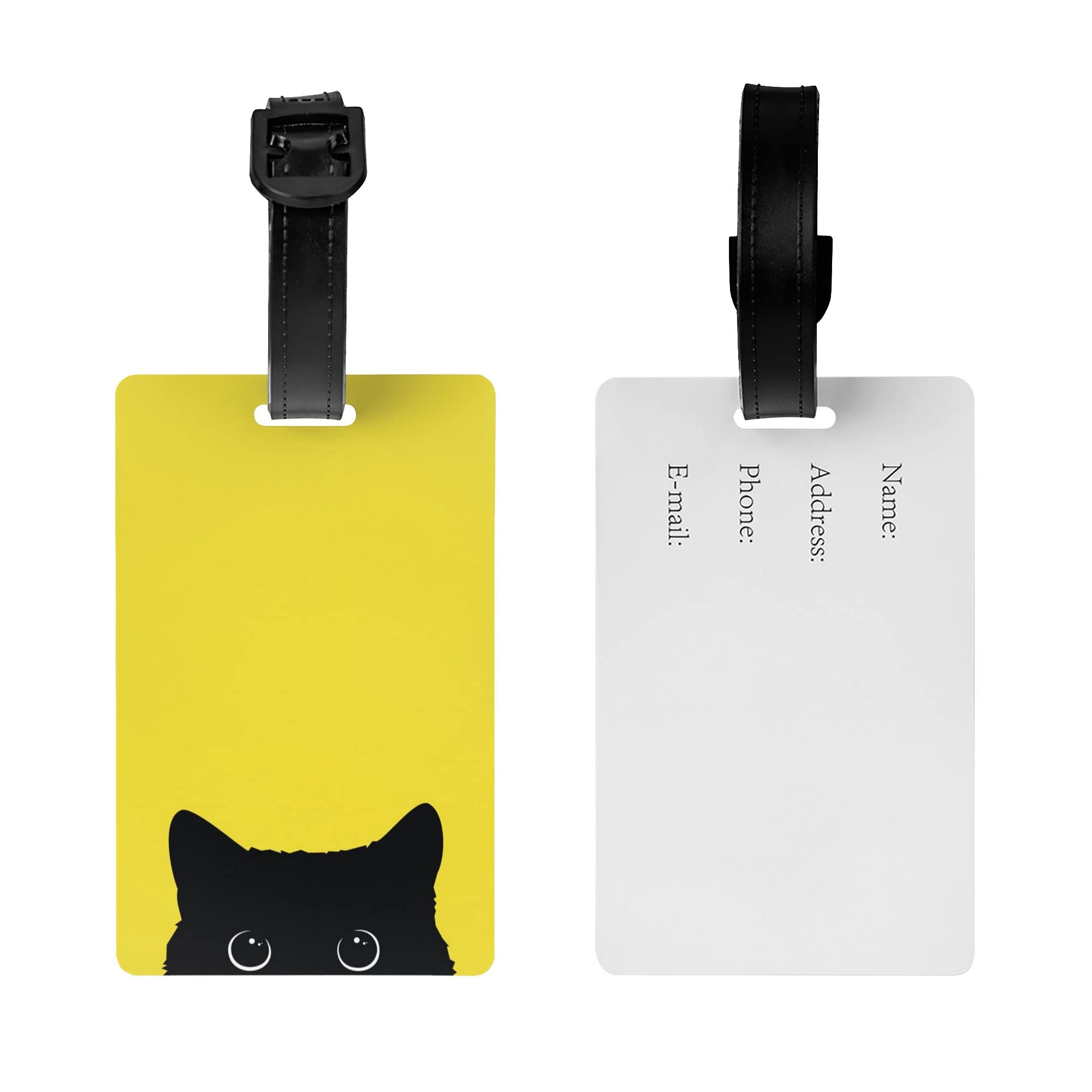 Étiquette De Bagage Mignonne, étiquette De Bagage Style Dessin Animé