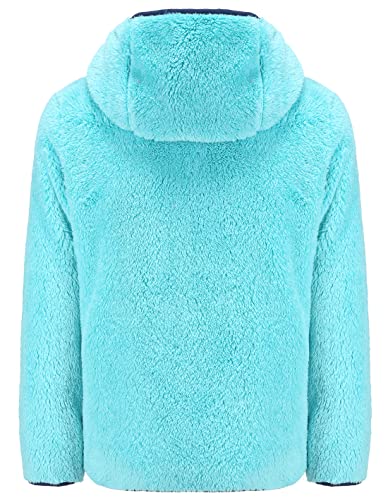 Image of Boys Girls Soft Fleece Sherpa Full-zip Jacket
