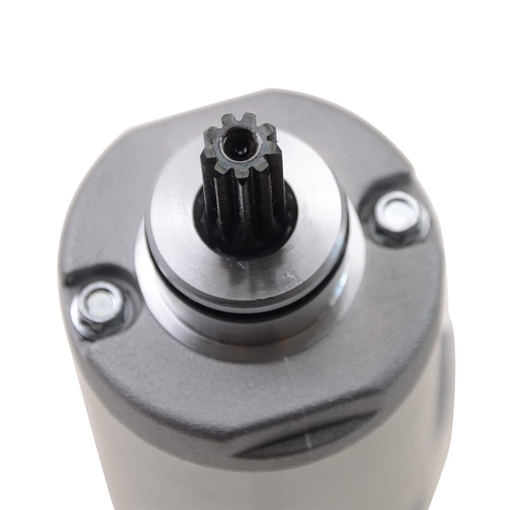 GOOFIT 9T 12V Accessoires de démarreur électrique pour remplacement de moteur adapté pour YFM25R 250 250SE RAPTOR ATV 2008-2013 moto Quad ATV UTV