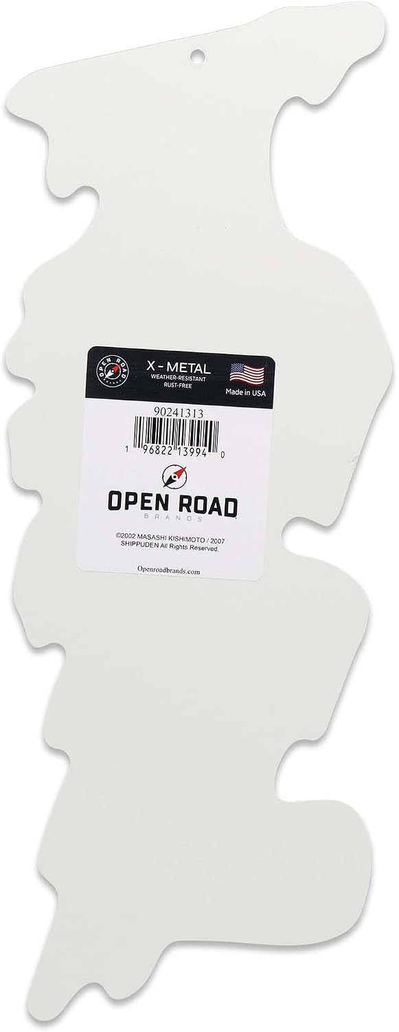 Open Road Brands Naruto Shippuden Action Scene Metal Wall Decor image 3