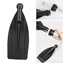 Vbestlife Paddle Blade, 1 Pair Kayak Canoe Paddle Blade Leaf Oar Replacement Part Kayak Accessories Black Kayak Paddle Replacement Blade gallery image