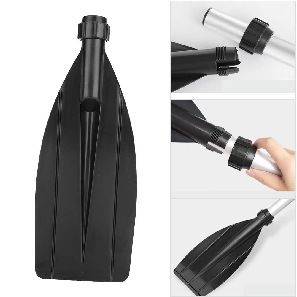 Pala per Pagaia per Canoa Kayak 1 Paio di Lame di Ricambio Durevoli Nero Accessori Barche a Remi