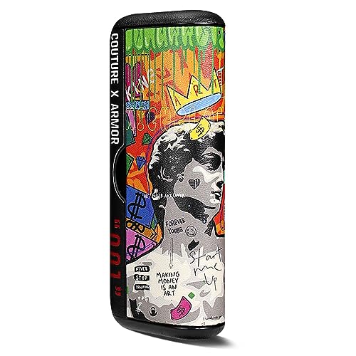 Votabell 加熱式たばこ用ケース IQOS ILUMA PRIMEに適合する(PUレザー製 360°全面保護 耐衝撃 落書き おしゃれ グレー)