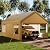 Shintenchi Heavy-Duty Carport Canopy Shintenchi – 12x20 FT with Side Doors & Roll-Up Windows for Trucks, Cars, and Motorcycles – Khaki