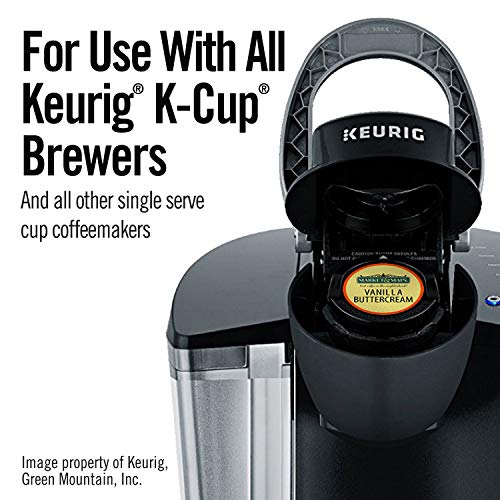 Market & Main Onecup, Vanilla Buttercream, Compatible With Keurig K-Cup Brewers, 12 Count #TOP5