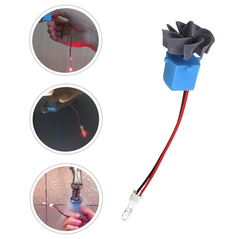 Mini Generatore Modello, Plastica Turbina Eolica Generatore Idroelettrico Micro Motore Dinamo Elettrica per Progetti Didattici di Insegnamento Scientifico Fai Da Te