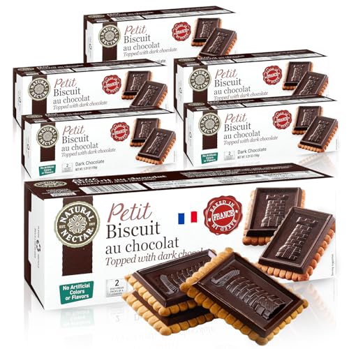 Natural Nectar Petit Biscuit Dark Chocolate – 6 Pack (6
