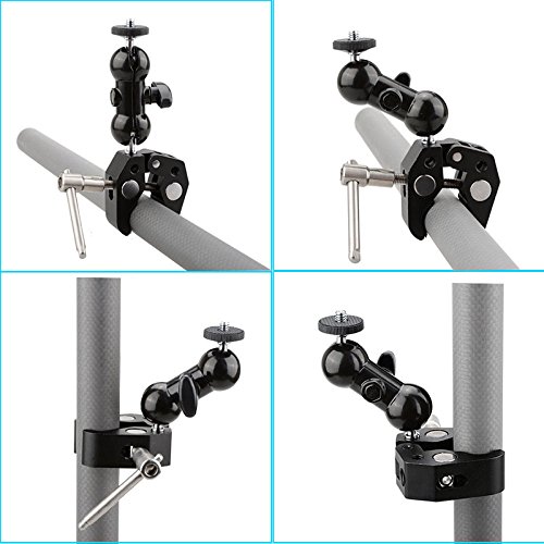 10,2 cm braccio articolato + morsetto supporto per...