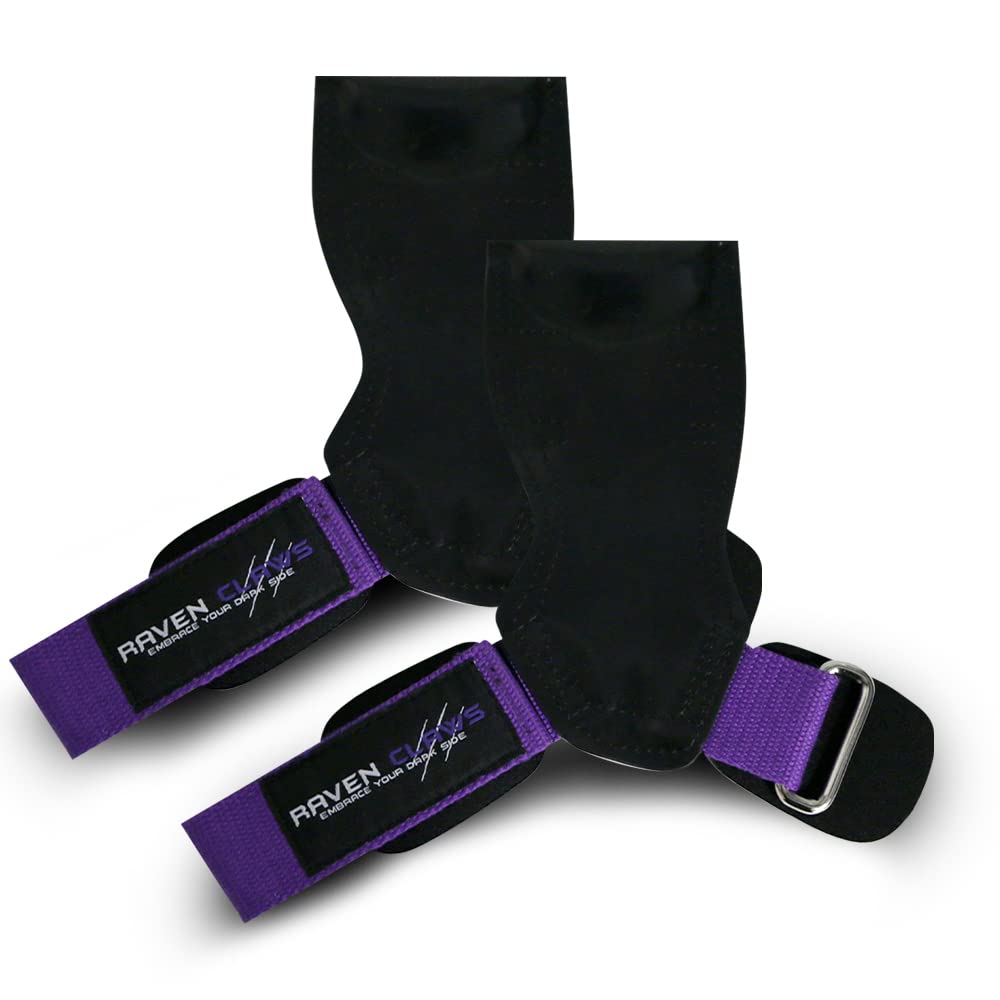 Weightlifting Rubber Wrist Straps - One Size Fits All for Men/Women - DURABLE Rubber - Enhance Grip - Perfect Straps for Powerlifting, Bodybuilding, Exercise