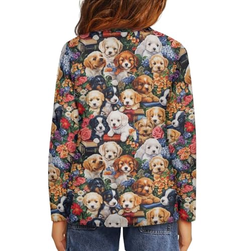 Image of Uourmeti Long Sleeve Tops for Boys Graphic T Shirts Teen Girls Active Pullover Tees