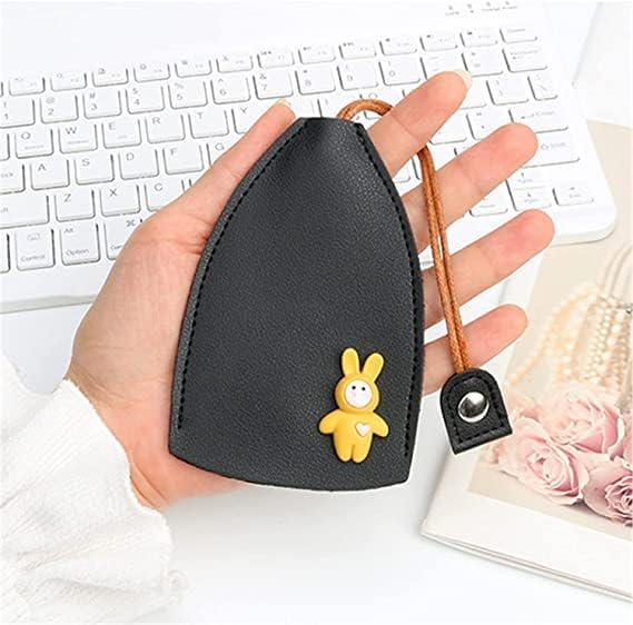 XVIRANTA Creative Pull Out Key Case PU Leather Key Pouch Cute Large Capacity Car Key Holder Case Cartoon Pull Type Key Bag Car Keychain Pouch Organiser for Women Men Stylish Functional Storage-PO-2-image-8