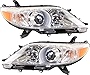 Garage-Pro Aftermarket Headlight Assembly Compatible with 2011-2019 Toyota Sienna Halogen, Set of 2, Driver and Passenger Side