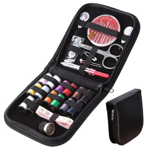 HUIKKJP 裁縫セット 14色携帯用