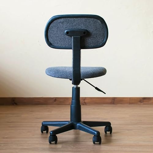 サカベ デスクチェア ファブリック 座面高37～47cm 無段階昇降 グレー 椅子 QZY-A18GR [2]