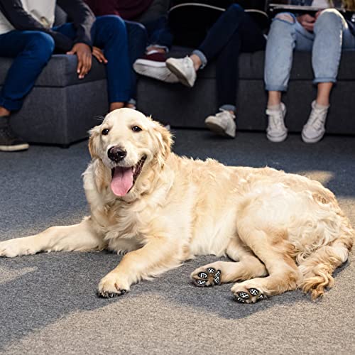 BEAUTYZOO Pfotenschutz für Hunde 36 Stücke, Anti-Rutsch Selbstklebende Hundeschuhe für ältere Hunde, Traktion Hund Schuhe Hundesocken Ersetzen, ideal zum Schutz gegen heißen Asphalt & verletzte Pfoten