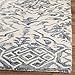 SAFAVIEH Dip Dye Collection Area Rug - 10' x 14', Blue & Ivory, Handmade Wool, Ideal for High Traffic Areas in Living Room, Bedroom (DDY901M)